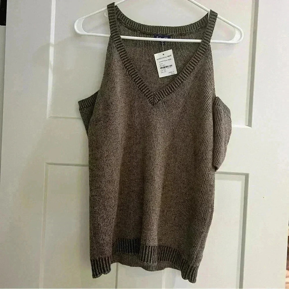 Splendid Surrey Marl Cold Shoulder Pullover Sweater Women's Size S (Small) New - Picture 3 of 7